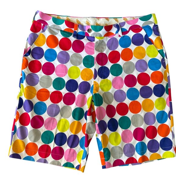 Loud Mouth Other - Size 38 Mens Loudmouth Fairway Disco Balls Heritage Dot Shorts 10" Inseam